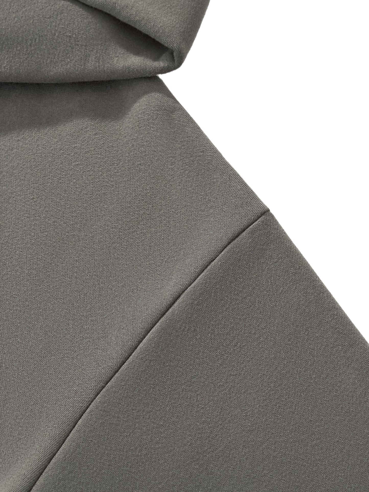 Fleeced Boxy Hoodie — SF Flights Logo Edition