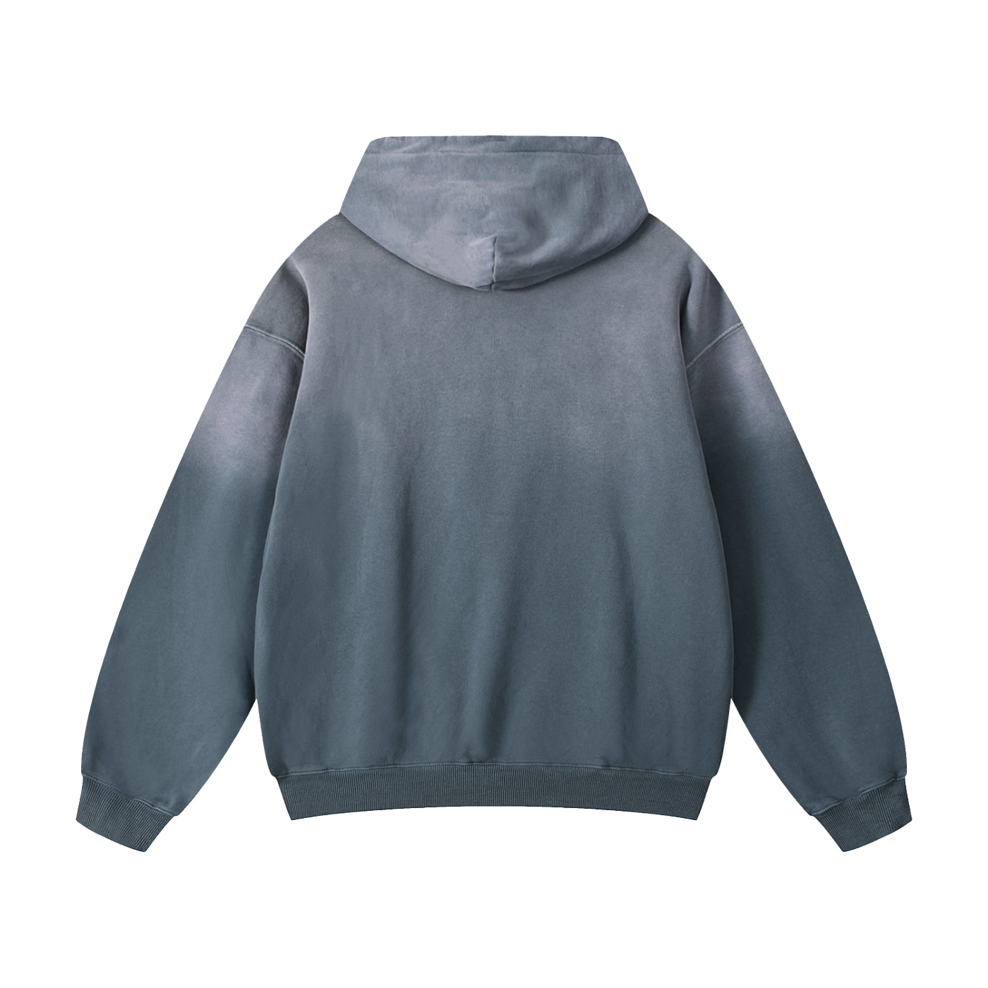 Heavyweight Sunfade Oversized Hoodie — A350 Ready for Departure