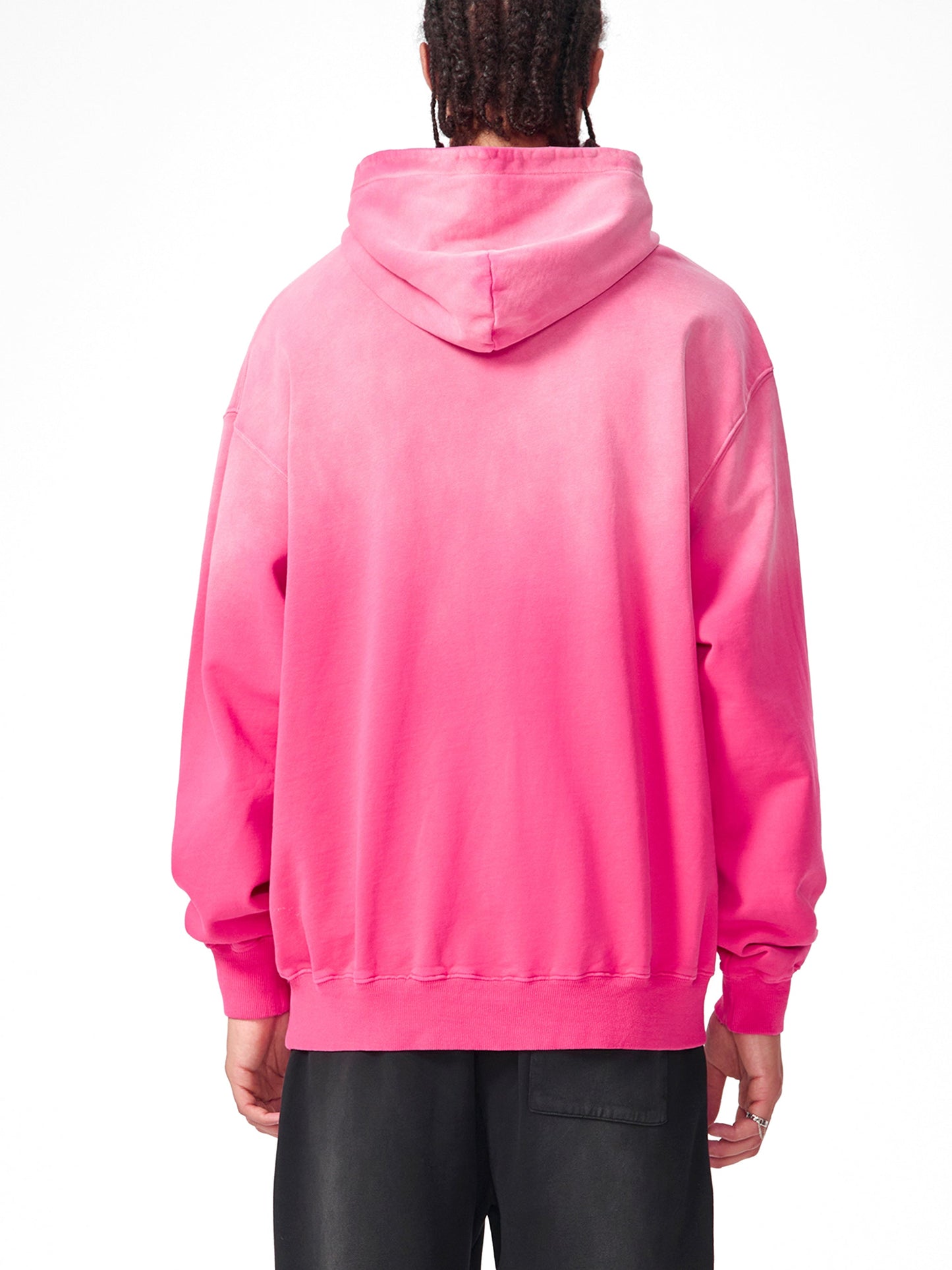 Heavyweight Sunfade Oversized Hoodie — A350 Ready for Departure