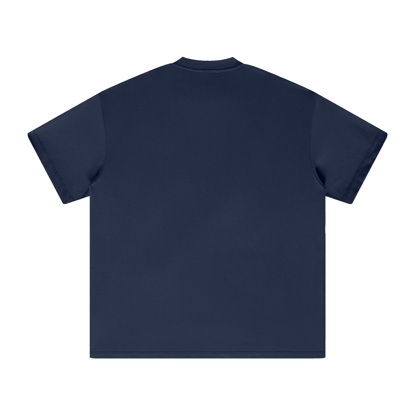 Heavyweight Earth Tone T-Shirt — Widebody B787 Jet at SFO