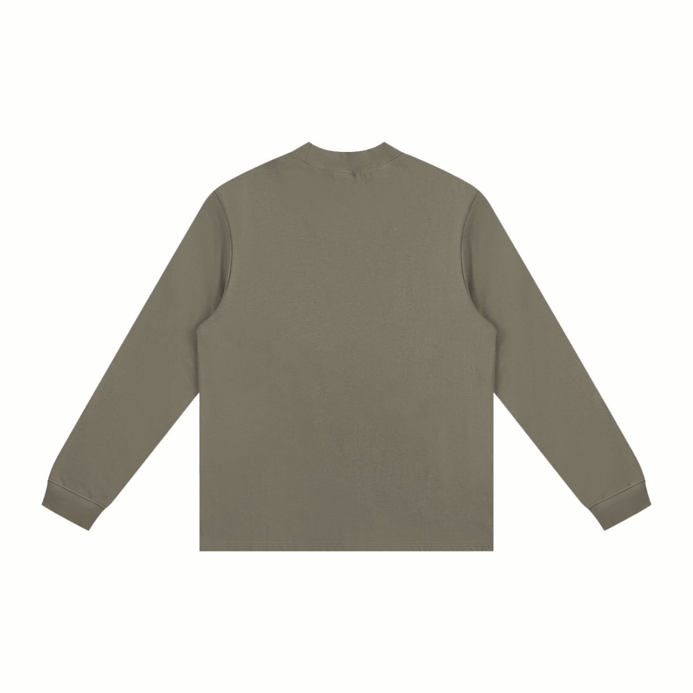 Essential Non-Shrink Mock Neck Sweatshirt — Ready for Departure at SFO Airport