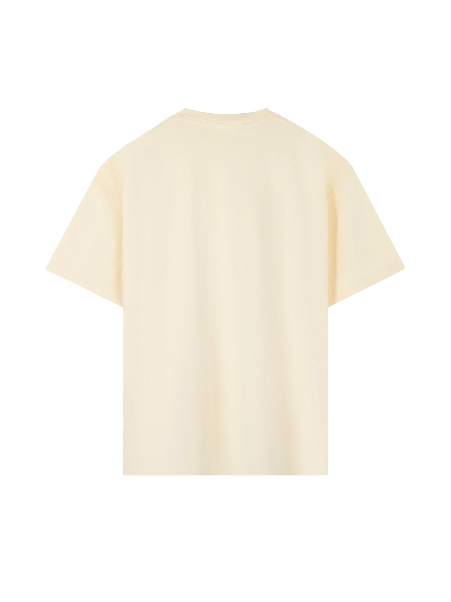 Heavyweight Drop Shoulder Cotton T-Shirt — A350 Taxiing at SFO