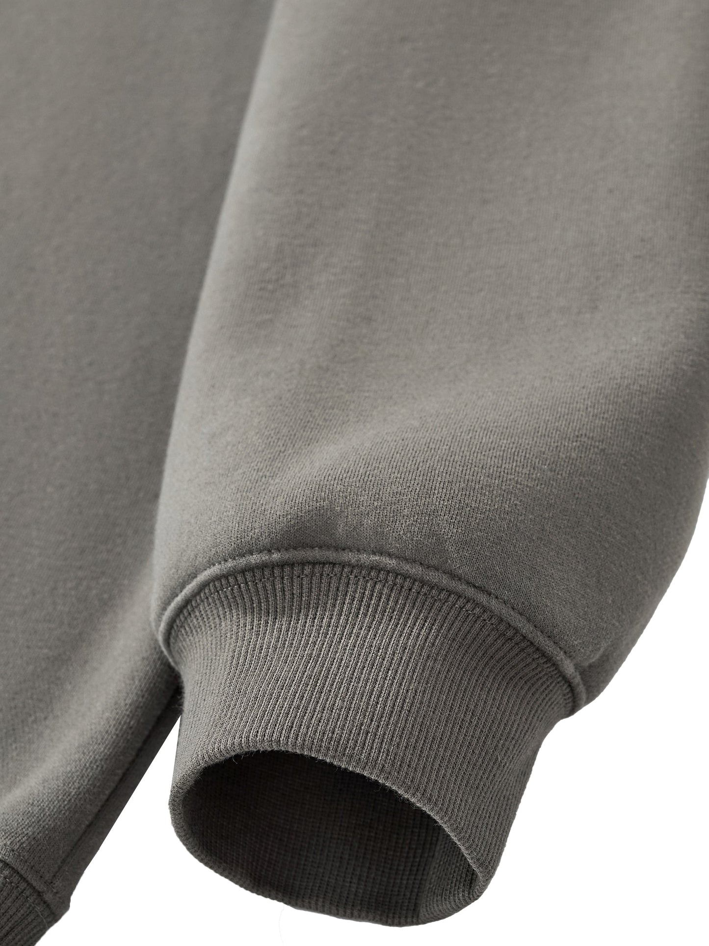 Fleeced Boxy Hoodie — A350 Taxiing at San Francisco Airport