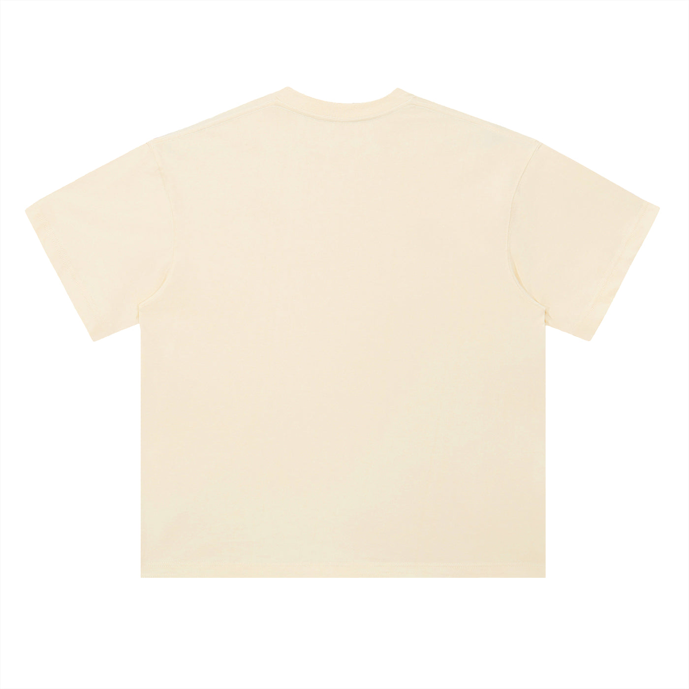 Heavyweight Drop Shoulder Cotton T-Shirt — A350 Taxiing at SFO
