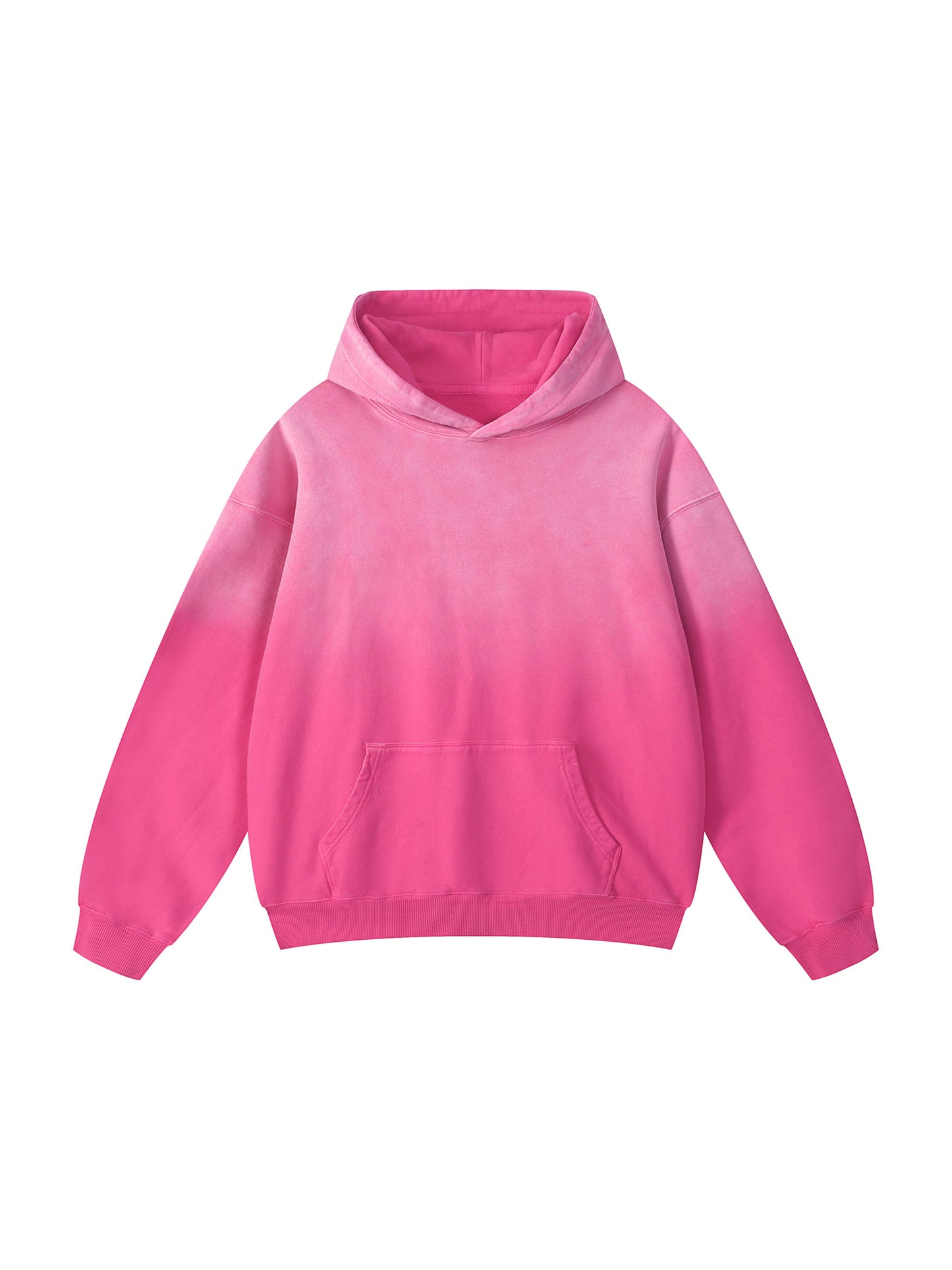 Heavyweight Sunfade Oversized Hoodie — A350 Ready for Departure