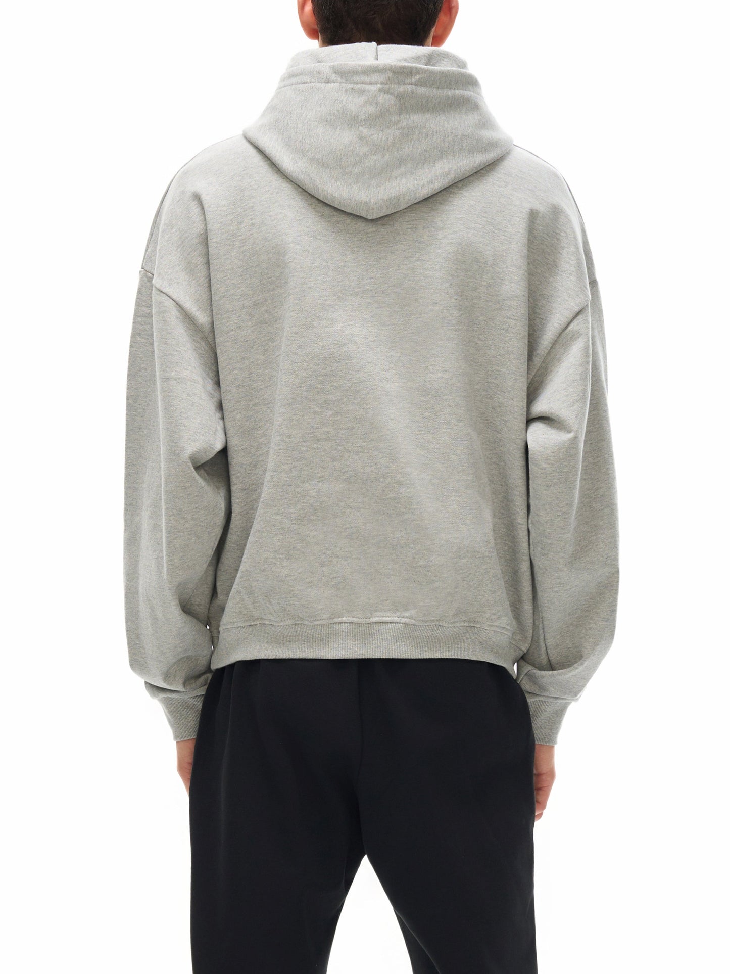 Unisex Cotton Cropped Hoodie — A330 Golden Hour Departure