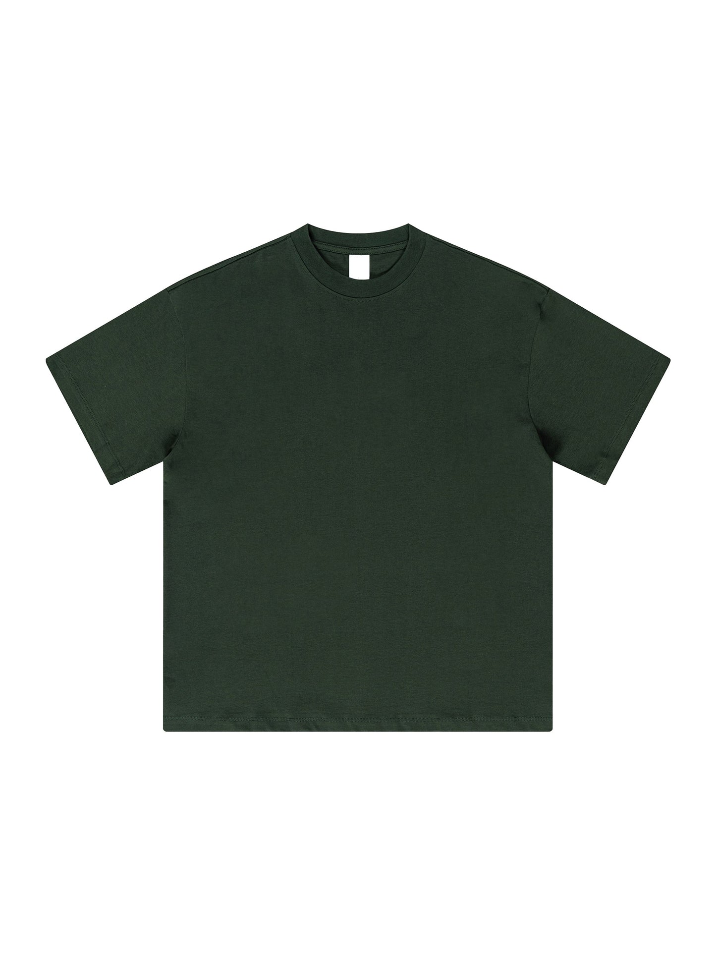 Heavyweight Earth Tone T-Shirt — Widebody B787 Jet at SFO
