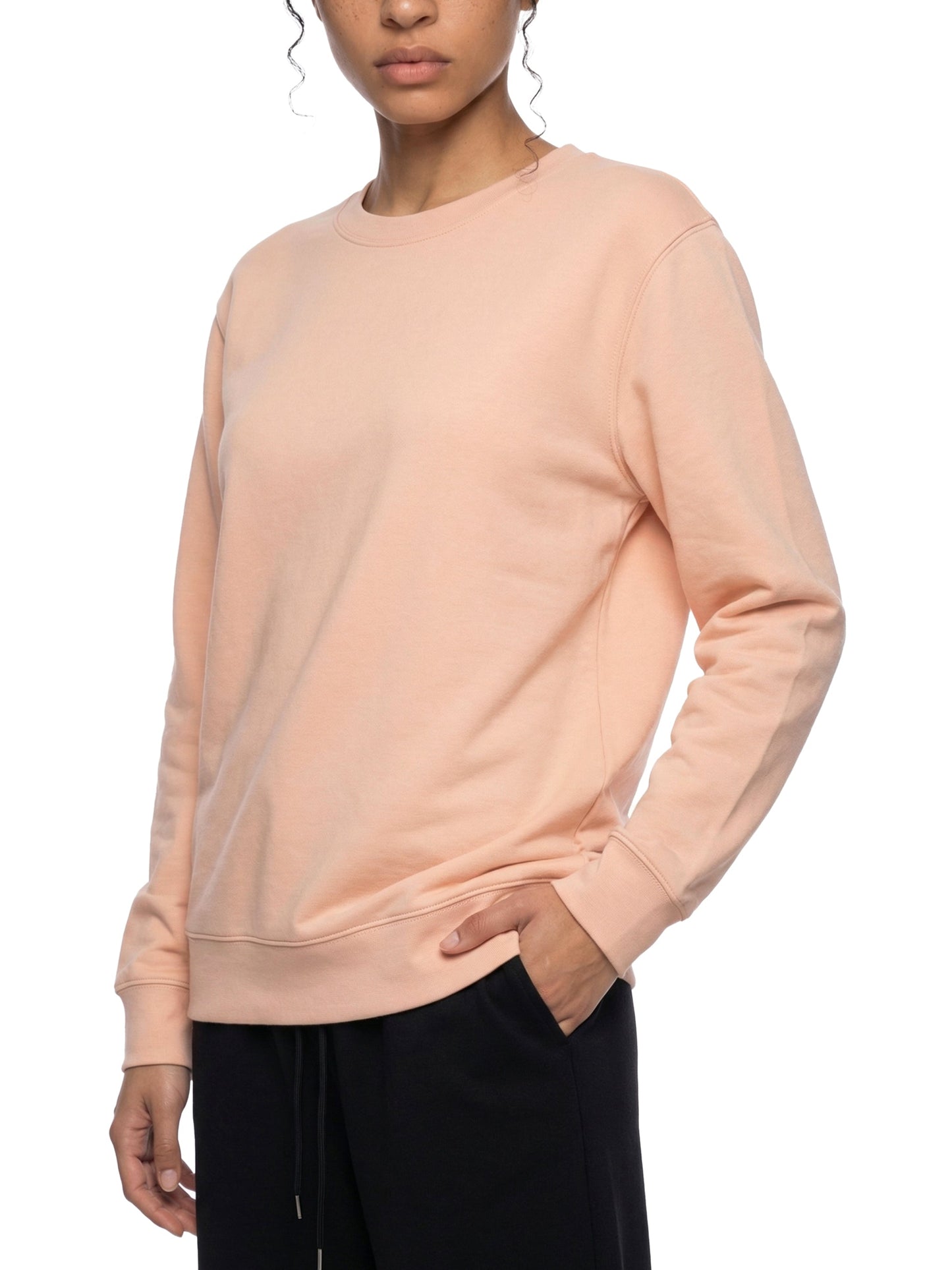 Unisex Oversized Crewneck Sweatshirt — A350 at San Francsico Airport