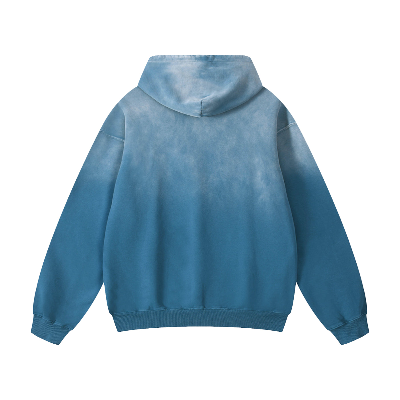 Heavyweight Sunfade Oversized Hoodie — A350 Ready for Departure