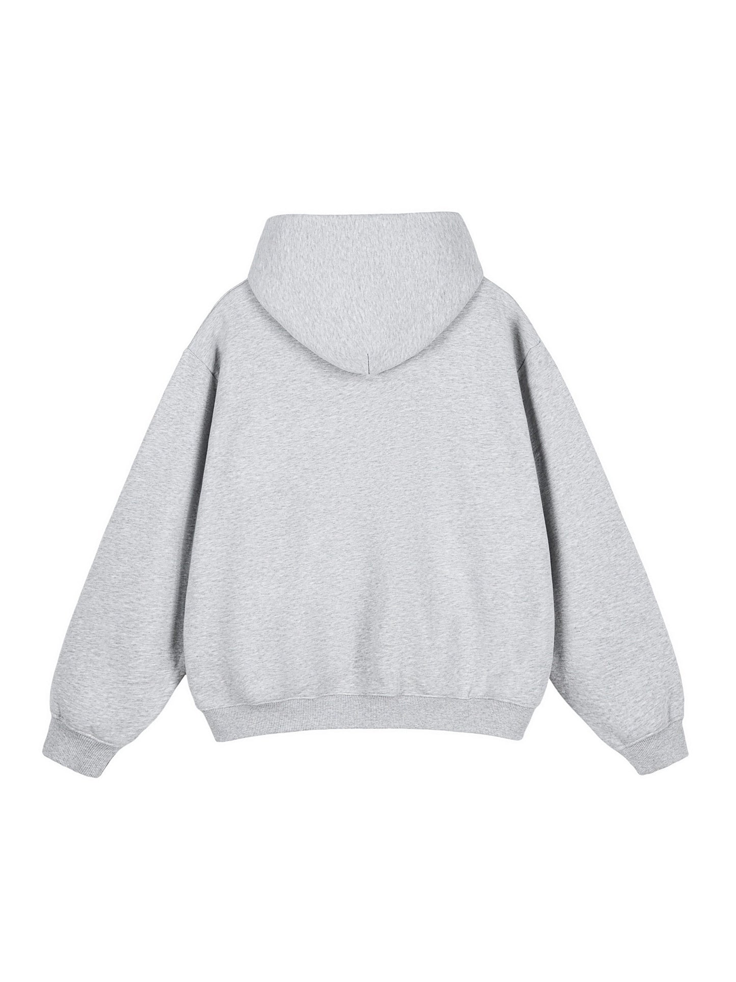 Fleeced Boxy Hoodie — SF Flights Logo Edition