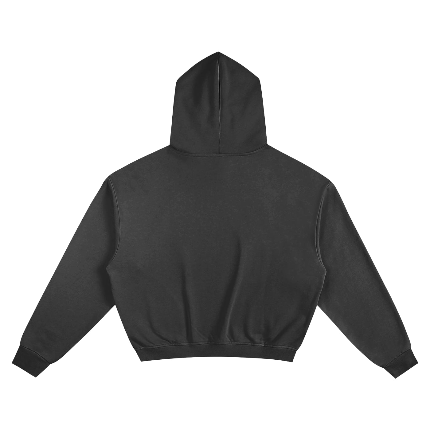 Unisex Cotton Cropped Hoodie — A330 Golden Hour Departure