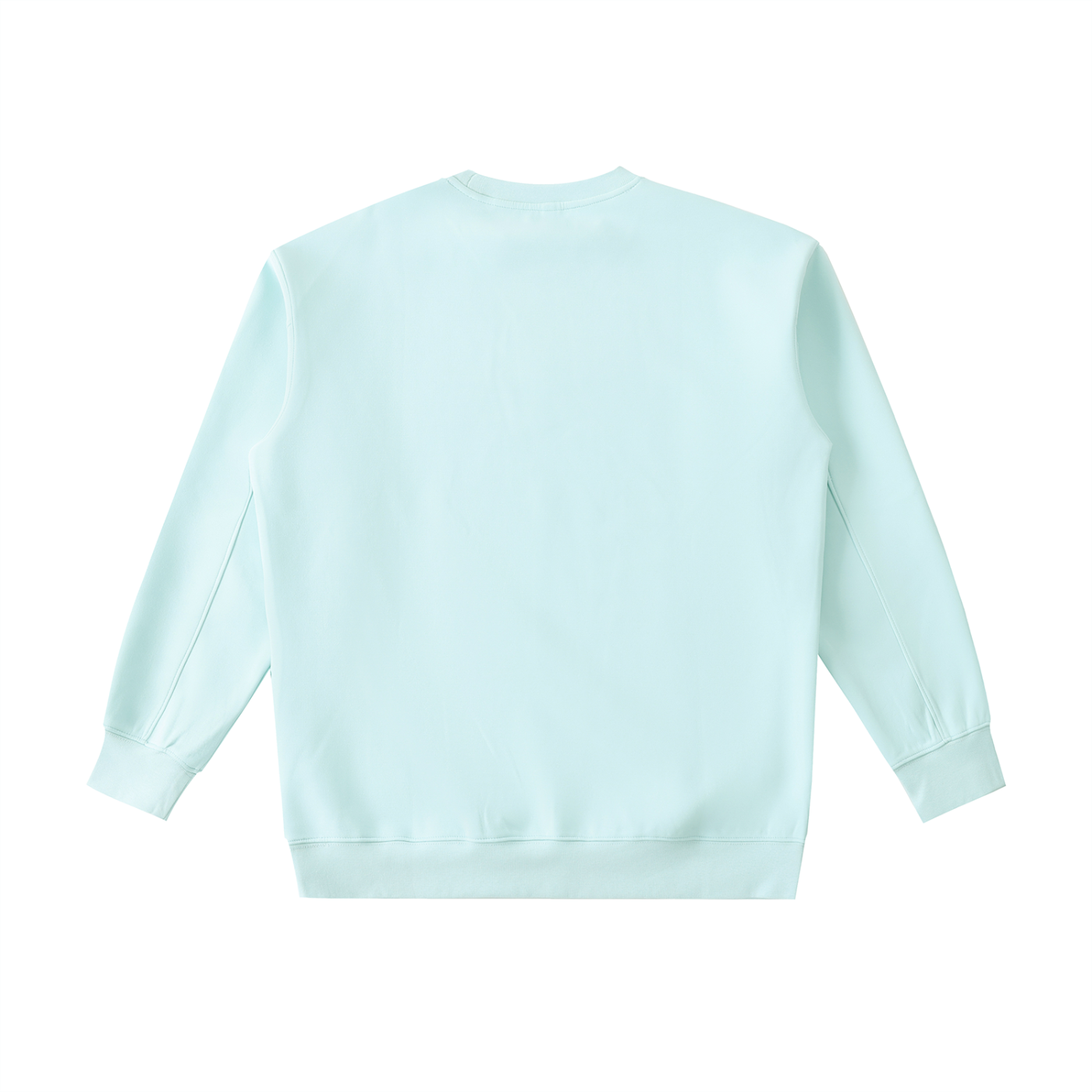 Essential Heavyweight Crewneck Sweatshirt — B787 Dreamliner at SFO Airport