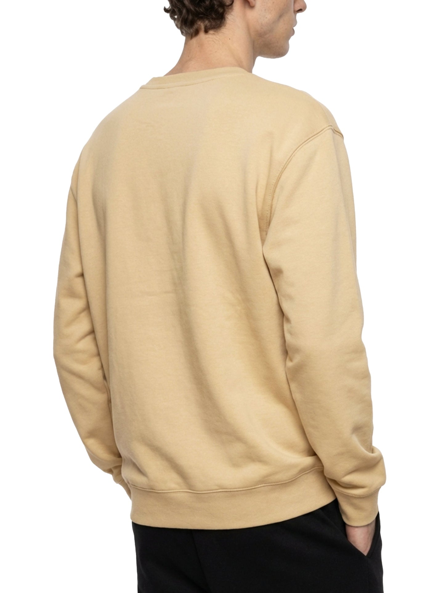 Unisex Oversized Crewneck Sweatshirt — A350 at San Francsico Airport