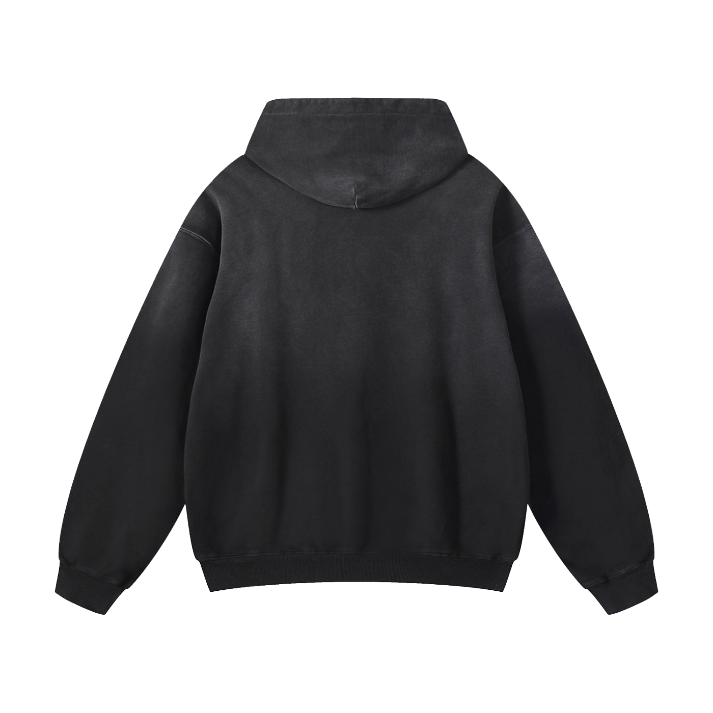 Heavyweight Sunfade Oversized Hoodie — A350 Ready for Departure
