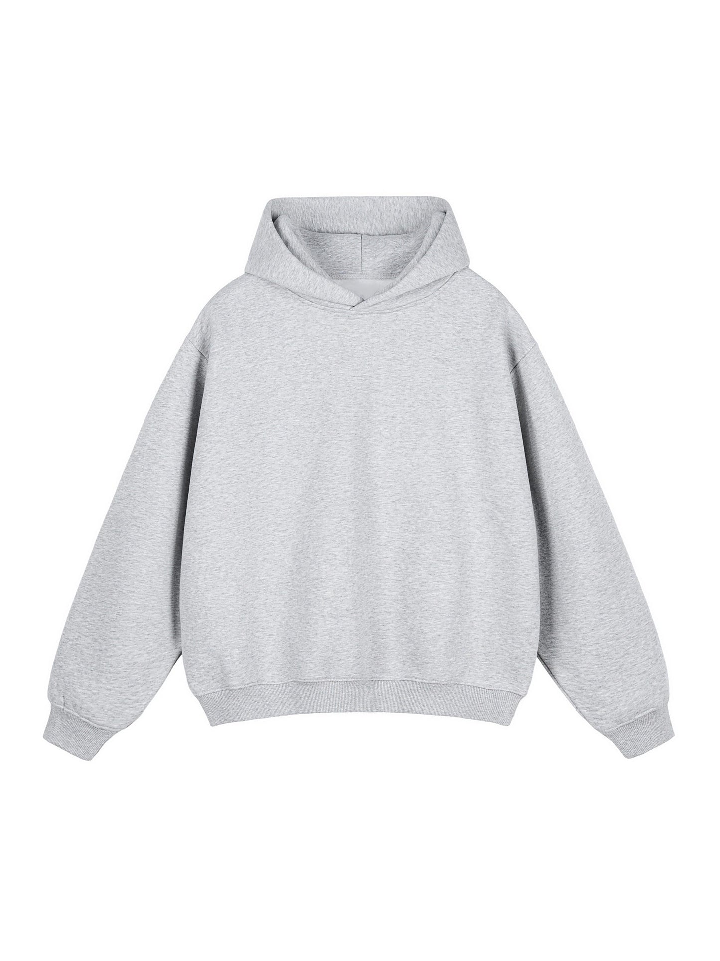 Fleeced Boxy Hoodie — A350 Taxiing at San Francisco Airport