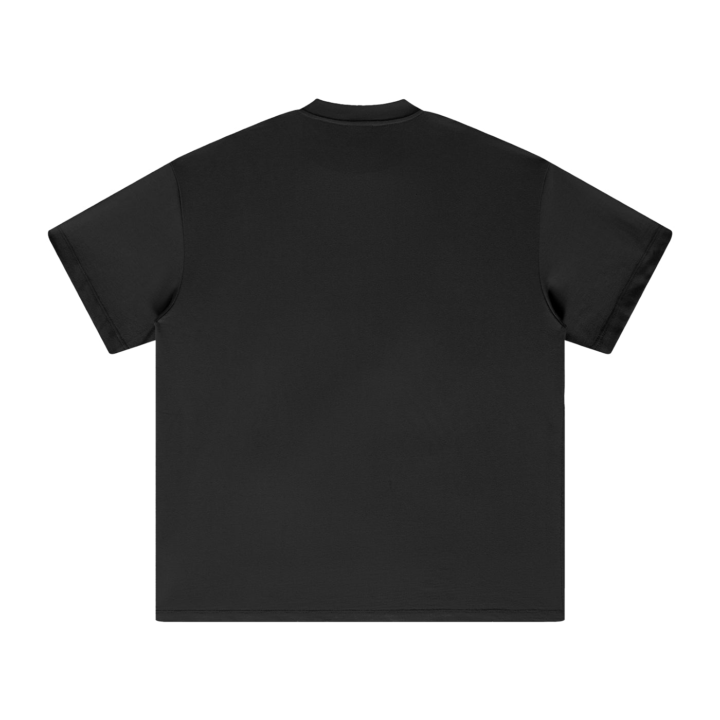 Heavyweight Earth Tone T-Shirt — Widebody B787 Jet at SFO