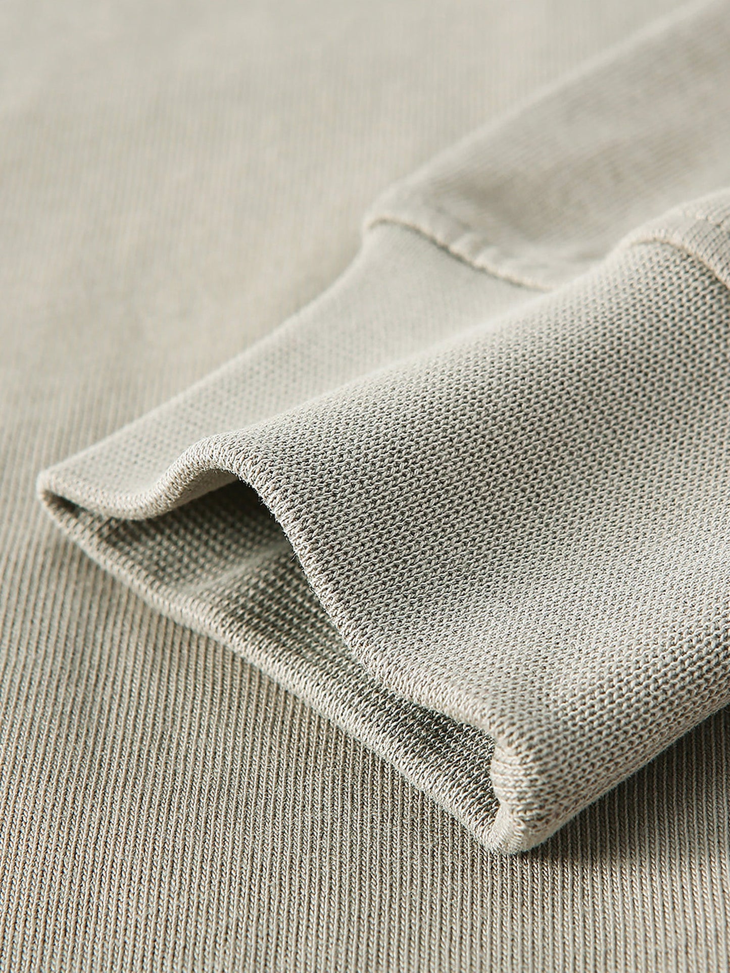 Essential Non-Shrink Mock Neck Sweatshirt — Ready for Departure at SFO Airport