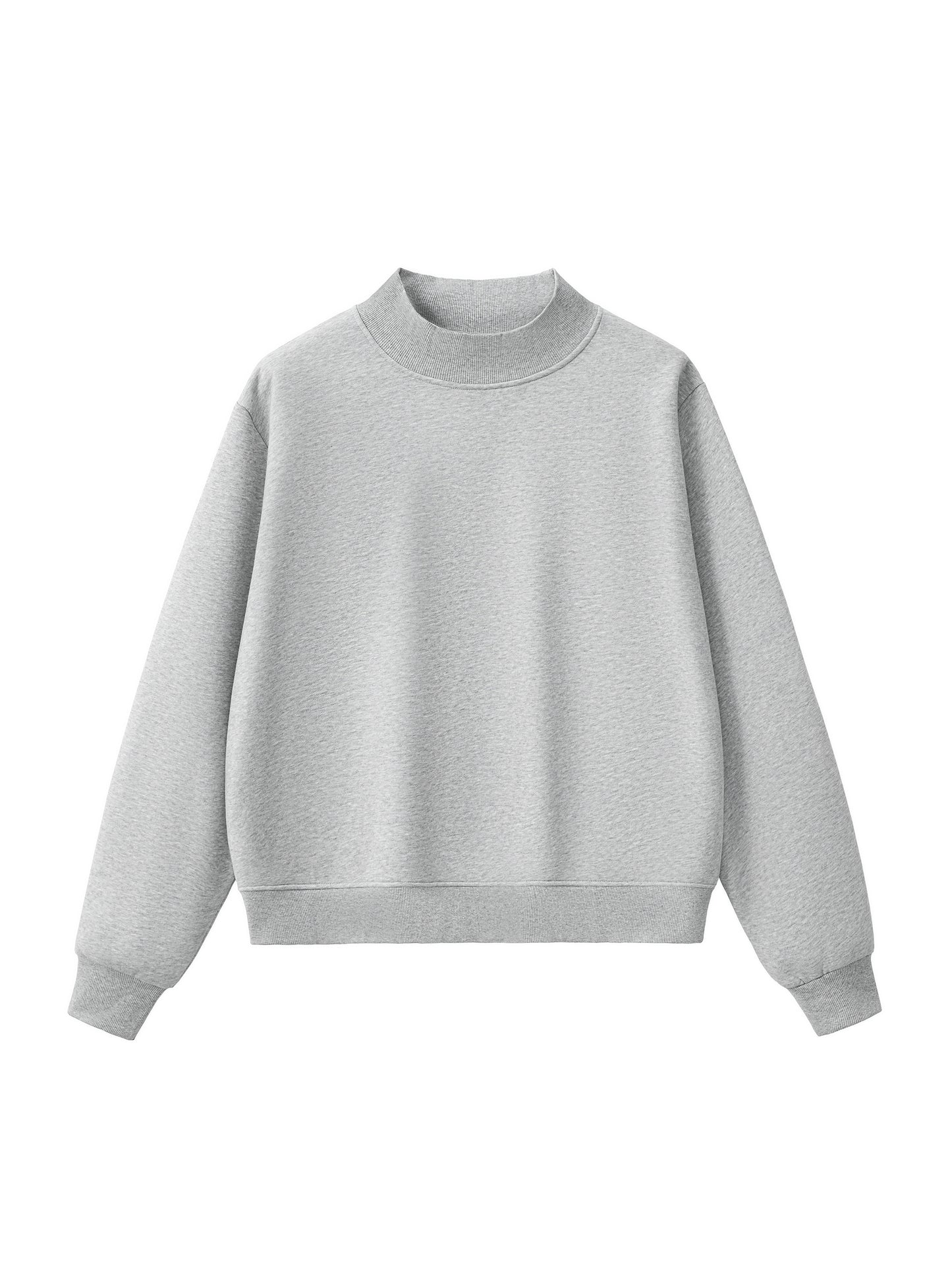 Essential Fleece Mock-Neck Crew Sweatshirt — Reverse Ops at SFO
