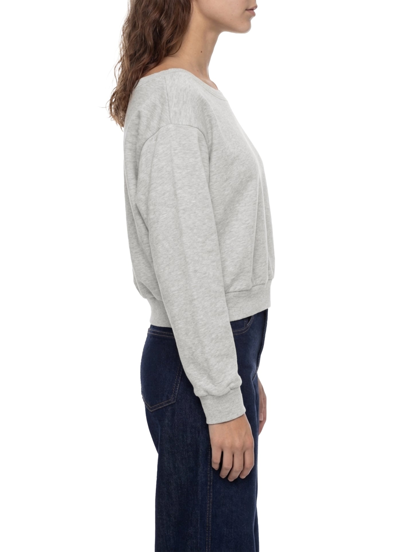 Women’s Off-Shoulder Sweatshirt — SFO Reverse Ops Landing